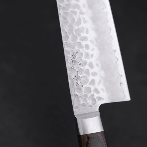 Santoku AUS-10 Tsuchime Western Brown Handle 180mm