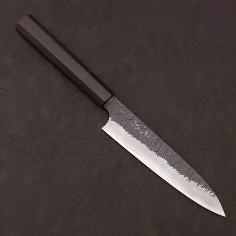 Petty SG-2 Kurouchi Tsuchime Buffalo Ebony Handle 150mm