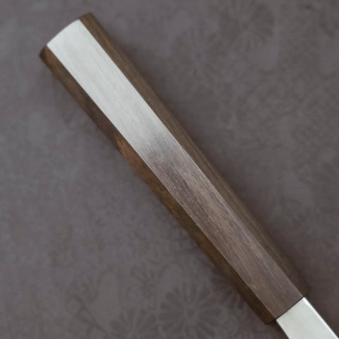 Nakiri White Steel #2 Nashiji Ebony Handle 165mm