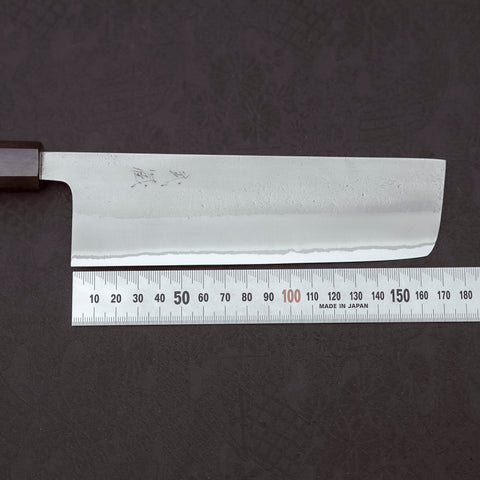 Bunka SKD11 Nashiji Mango de Ébano con Búfalo 165mm