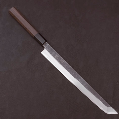 Sakimaru Takohiki Blue steel #2 Kurouchi Buffalo Wenge Handle 270mm