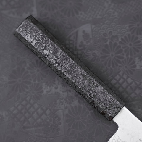 Bunka VG-10 Damascus Black Ishime Handle 180mm