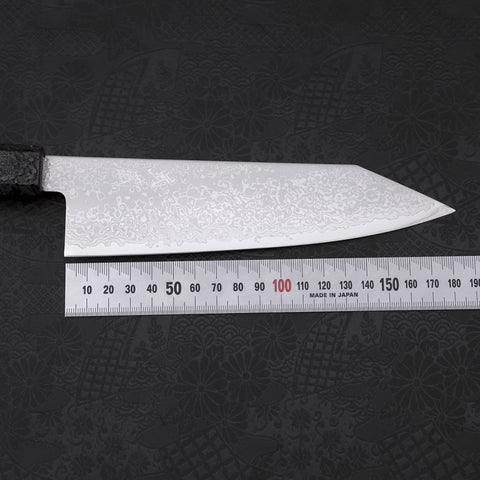 Bunka VG-10 Damascus Black Ishime Handle 180mm