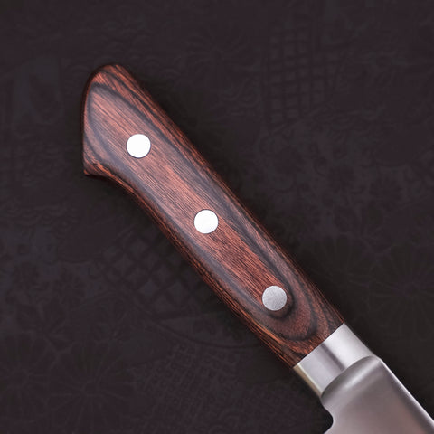 Gyuto knife AUS-8 Polished Western Mahogany Handle 210mm