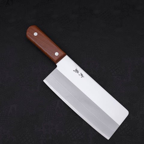 Chinese Cleaver VG-10 Damascus Cherry Handle 180mm