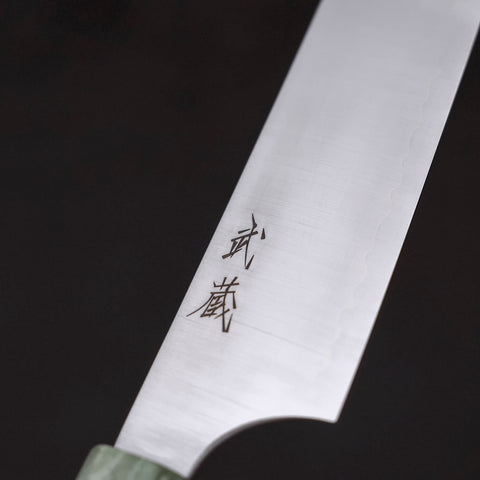 Sujihiki AUS-10 Polished Maple Green Handle 270mm