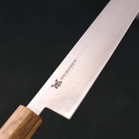 Santoku AUS-10 Polished Oak Handle 180mm