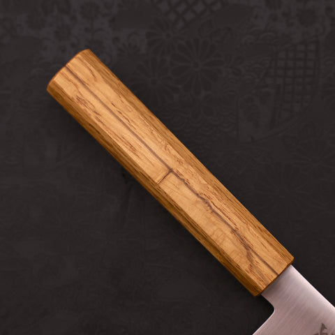 Santoku AUS-10 Polished Oak Handle 180mm