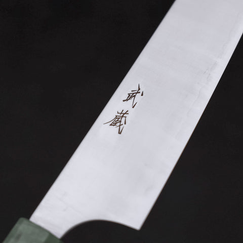 Gyuto AUS-10 Polished Maple Green Handle 210mm