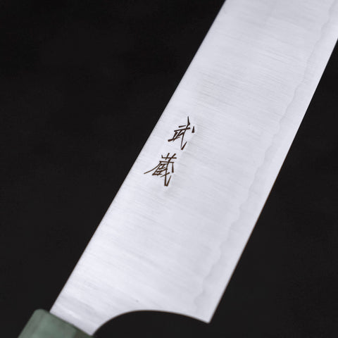 Gyuto AUS-10 Polished Maple Green Handle 240mm