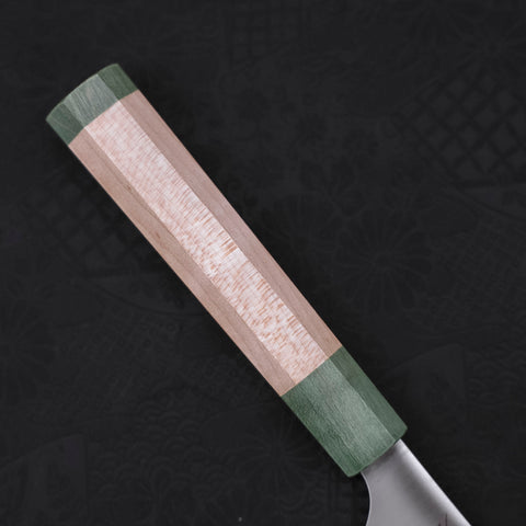 Petty AUS-10 Polished Maple Green Handle 150mm