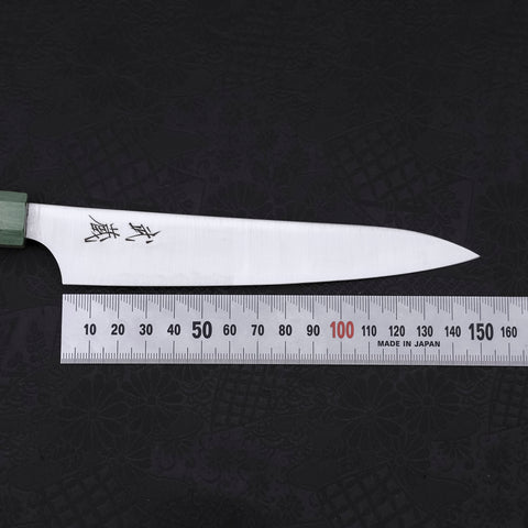 Petty AUS-10 Polished Maple Green Handle 150mm