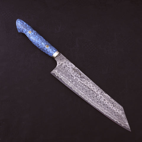 Kiritsuke SG-2 Damascus Turquoise Blue Handle 240mm