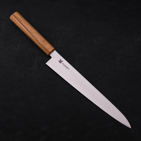 Sujihiki AUS-10 Polished Oak Handle 240mm