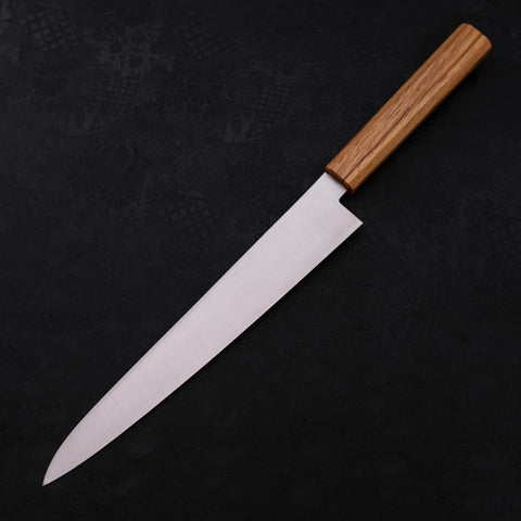 Sujihiki AUS-10 Polished Oak Handle 240mm