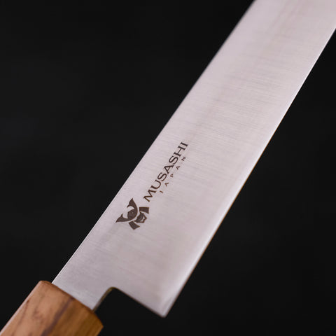 Sujihiki AUS-10 Polished Oak Handle 240mm