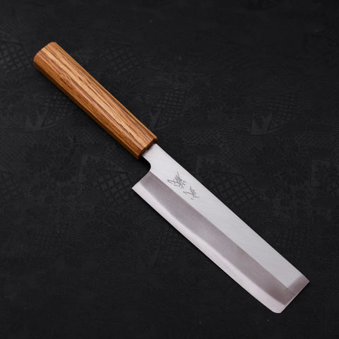 Usuba SK Steel Kasumi Oak Handle 150mm