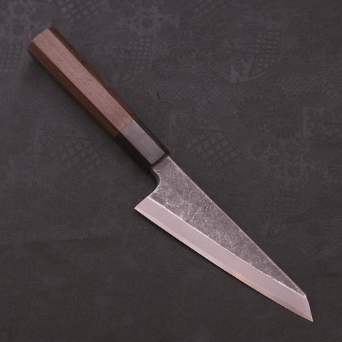 Honesuki Boning Knife Blue steel #2 Kurouchi Buffalo Wenge Handle 150mm