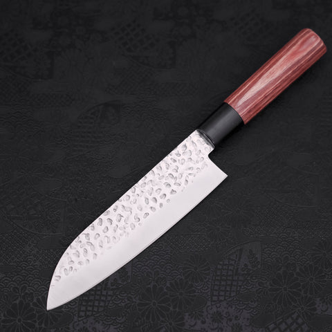 Santoku AUS-8 Tsuchime Cherry Handle 170mm