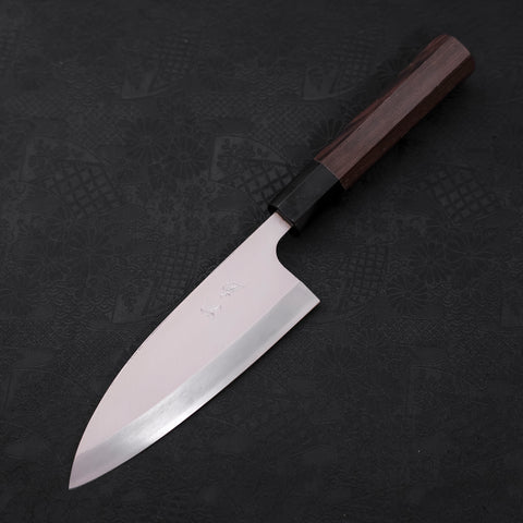 Deba Left Hand AUS-10 Polished Buffalo Wenge Handle 150mm