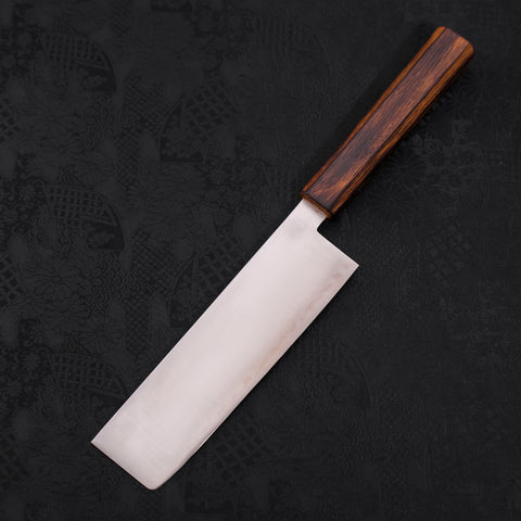 Nakiri Blue Super Polished Sumi Urushi Handle 165mm