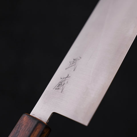 Nakiri Blue Super Polished Sumi Urushi Handle 165mm