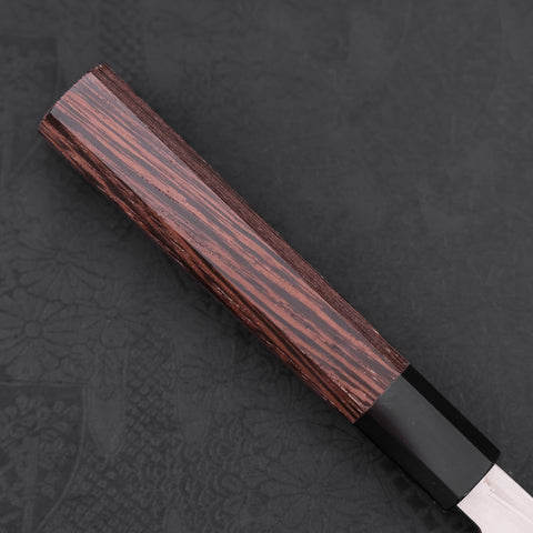 Yanagiba Left Hand AUS-10 Polished Buffalo Wenge Handle 290mm