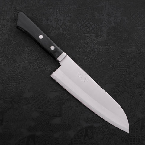 Santoku VG-1 Polished Western Black Handle 170mm