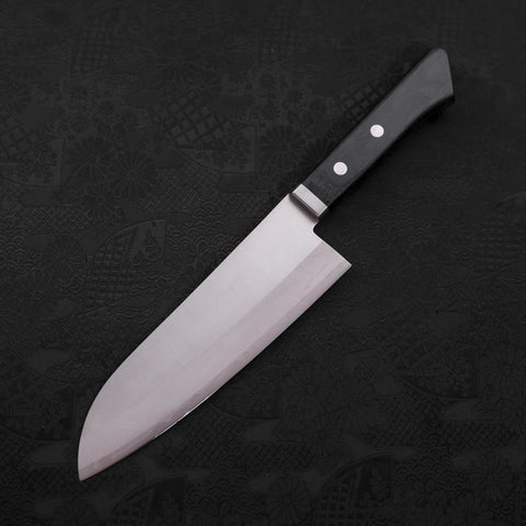 Santoku VG-1 Polished Western Black Handle 170mm