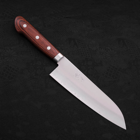 Santoku VG-1 Polished Western Mahogany Handle 170mm