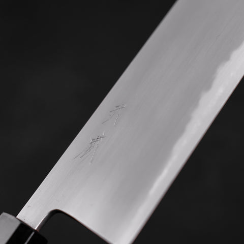 Nakiri White steel #2 Kasumi Buffalo Teak Handle 165mm