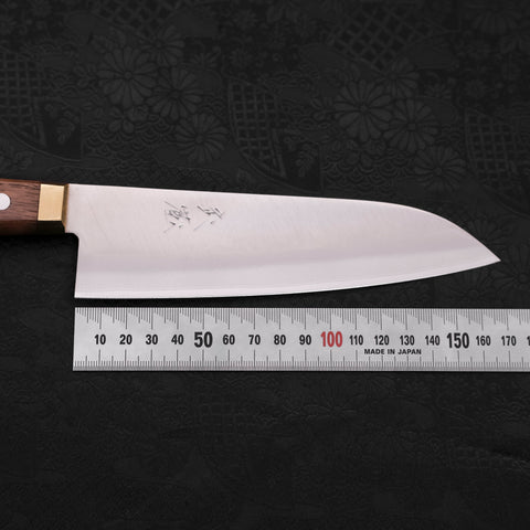 Santoku SK Steel Polished Western Walnut Handle 165mm