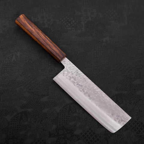 Nakiri Chromax Mirror Tsuchime Sumi Urushi Handle 165mm