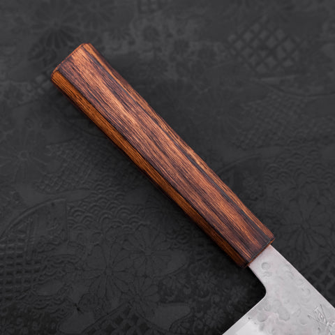 Nakiri Chromax Mirror Tsuchime Sumi Urushi Handle 165mm