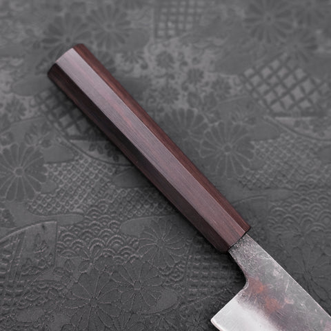 Kobunka Blue steel #2 Kurouchi Ebony Handle 120mm