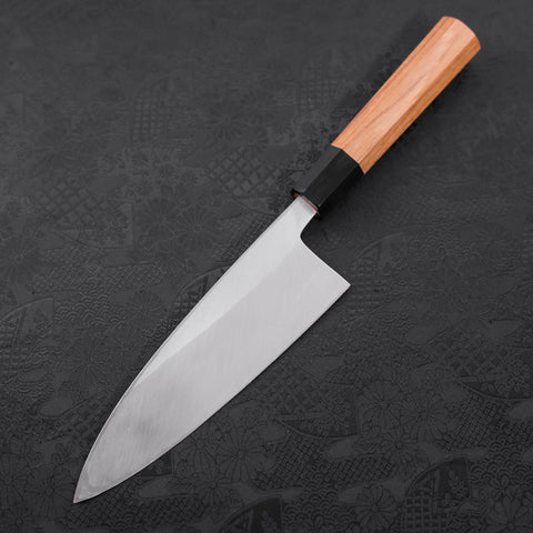 Deba White steel #2 Kasumi Buffalo Teak Handle 180mm