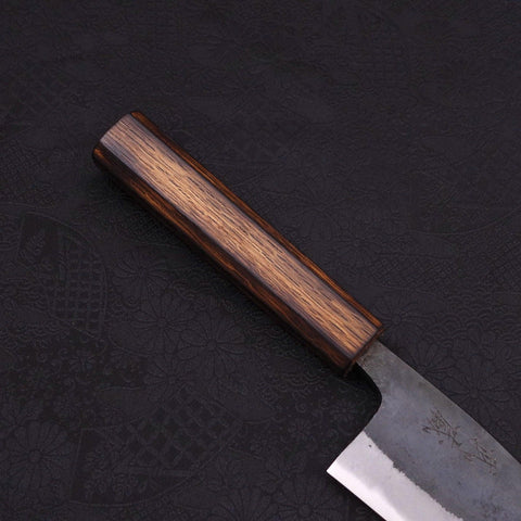 Hakata Blue steel #2 Kurouchi Sumi Urushi Handle 165mm-Blue steel #2-Kurouchi-Japanese Handle-[Musashi]-[Japanese-Kitchen-Knives]