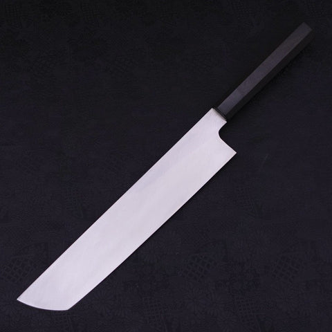 Hamokiri(Honekiri) White steel #2 Kasumi Ckoin Dragon Buffalo Ebony Handle 300mm-White steel #2-Kasumi-Japanese Handle-[Musashi]-[Japanese-Kitchen-Knives]