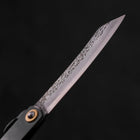 Higonokami Aogami 120mm Black Tsuchime-[Musashi]-[Japanese-Kitchen-Knives]