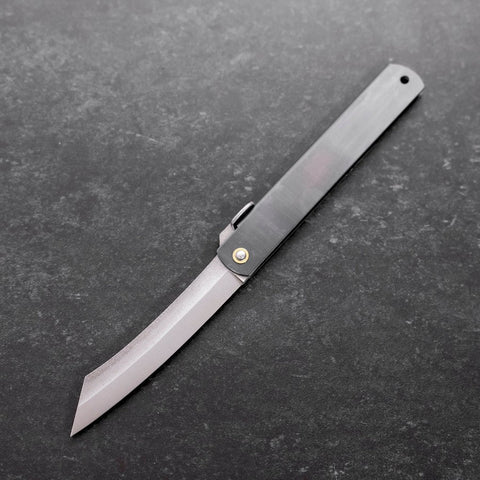 Higonokami Full Steel 120mm Black-[Musashi]-[Japanese-Kitchen-Knives]