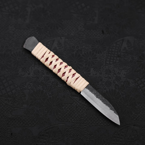 Higonokami Kogatana type Kurouchi Aogami 65mm-[Musashi]-[Japanese-Kitchen-Knives]