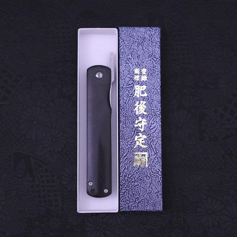 Higonokami VG-10 Lock Black 120mm-[Musashi]-[Japanese-Kitchen-Knives]