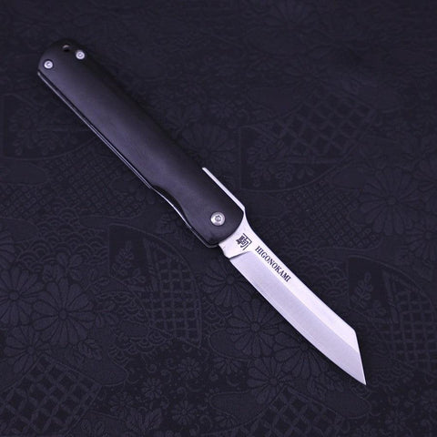 Higonokami VG-10 Lock Black 120mm-[Musashi]-[Japanese-Kitchen-Knives]