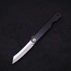 Higonokami Yasukihagane 90mm Black-[Musashi]-[Japanese-Kitchen-Knives]