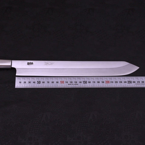 Katsuo Silver Steel #3 Walnut Handle 270mm-Silver Steel #3-Japanese Handle-[Musashi]-[Japanese-Kitchen-Knives]