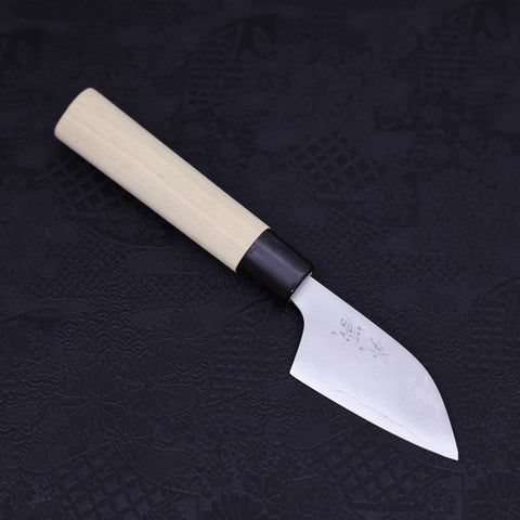 Kawamuki Silver Steel #3 Magnolia Handle-Silver Steel #3-Japanese Handle-[Musashi]-[Japanese-Kitchen-Knives]