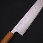 Kiritsuke AUS-10 Mirror Tsuchime Damascus Yaki Urushi Handle 210mm-AUS-10-Damascus-Japanese Handle-[Musashi]-[Japanese-Kitchen-Knives]