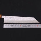 Kiritsuke AUS-10 Mirror Tsuchime Damascus Yaki Urushi Handle 210mm-AUS-10-Damascus-Japanese Handle-[Musashi]-[Japanese-Kitchen-Knives]