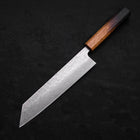 Kiritsuke AUS-10 Nashiji Damascus Yaki Urushi Handle 210mm-AUS-10-Damascus-Japanese Handle-[Musashi]-[Japanese-Kitchen-Knives]