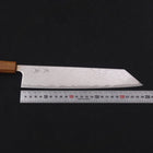 Kiritsuke AUS-10 Wave Nickel Damascus Yaki Urushi Handle 240mm-AUS-10-Damascus-Japanese Handle-[Musashi]-[Japanese-Kitchen-Knives]